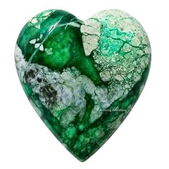 Variscite crystal heart for sale  Delivered anywhere in UK