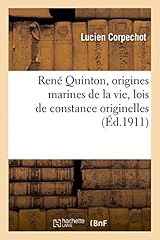 René quinton origines d'occasion  Livré partout en France