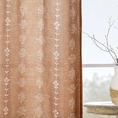 Rustic terracotta curtains for sale  Delivered anywhere in USA 