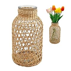 Glass flower vase for sale  Delivered anywhere in USA 