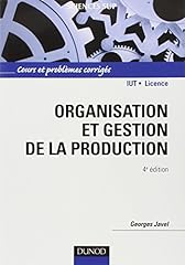 Organisation gestion productio d'occasion  Livré partout en France