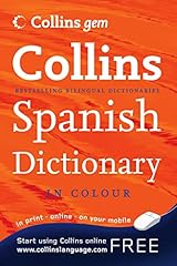 Collins spanish dictionary. d'occasion  Livré partout en France