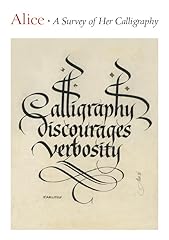 Alice survey calligraphy for sale  Delivered anywhere in USA 