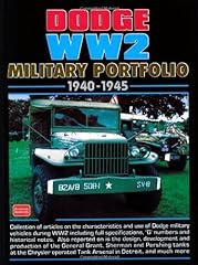 Dodge WW2 Military Portfolio 1940-1945 by R.M. Clarke, used for sale  Delivered anywhere in UK