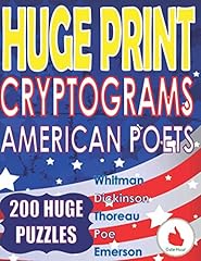 Huge print cryptograms for sale  Delivered anywhere in USA 