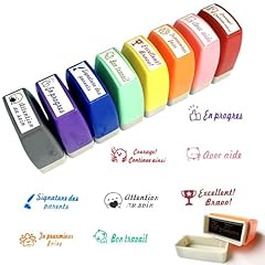 8pcs tampons enseignants d'occasion  Livré partout en France