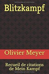 Blitzkampf recueil citations d'occasion  Livré partout en France