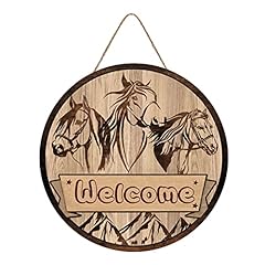 Horse welcome plaque for sale  Delivered anywhere in USA 