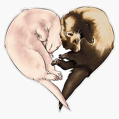 Ferret love sticker for sale  Delivered anywhere in USA 