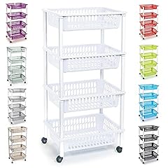 Plastic storage trolley for sale  Delivered anywhere in UK