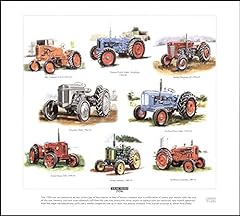 Classic Tractors 1950s - Fordson, Allis-Chalmers, Massey-Ferguson,, used for sale  Delivered anywhere in UK