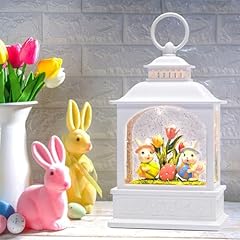 Easter snow globe for sale  Delivered anywhere in UK