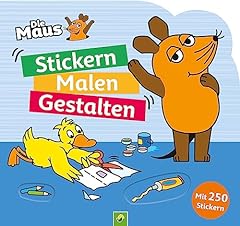 Maus stickern malen gebraucht kaufen  Wird an jeden Ort in Deutschland
