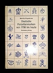 Deutsche porzellanmarken 1708 gebraucht kaufen  Wird an jeden Ort in Deutschland