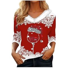 Christmas sweatshirts women for sale  Delivered anywhere in UK
