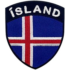 Iceland shield flag for sale  Delivered anywhere in UK