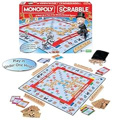 Monopoly scrabble game for sale  Delivered anywhere in USA 