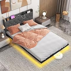Costway lit 140x200 d'occasion  Livré partout en Belgiqu