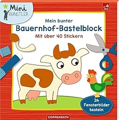 Bunter bauernhof bastelblock gebraucht kaufen  Wird an jeden Ort in Deutschland