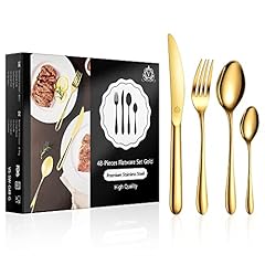 Vancasso gold cutlery for sale  Delivered anywhere in Ireland