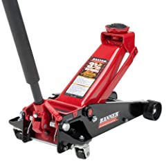 Blackhawk B6350 Black/Red Fast Lift Service Jack -, used for sale  Delivered anywhere in USA 