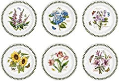 Portmeirion Botanic Garden Plate, Set of 6 - various for sale  Delivered anywhere in UK