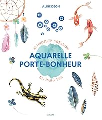 Aquarelle porte bonheur d'occasion  Livré partout en France