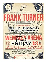 Frank turner signed for sale  Delivered anywhere in UK