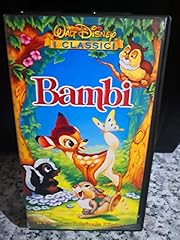 Bambi vhs walt usato  Spedito ovunque in Italia 