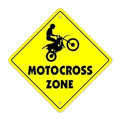 Motocross crossing sign for sale  Delivered anywhere in USA 