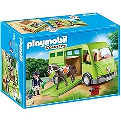 Playmobil Furgone per il Trasporto dei Cavalli, Figurine, Colore Multicolore, 6928 usato  Spedito ovunque in Italia 