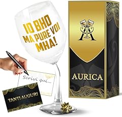 Aurìca calice vino usato  Spedito ovunque in Italia 