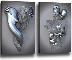 Lovers sculpture poster for sale  Delivered anywhere in UK