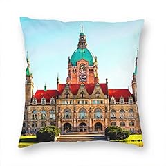 Germany New Town Hall Hannover Pillow Case Decorative gebraucht kaufen  Wird an jeden Ort in Deutschland
