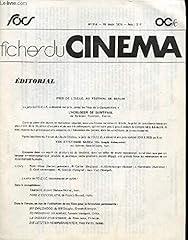 Fiches cinema 514 d'occasion  Livré partout en France