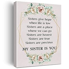 Motivational sisters wall for sale  Delivered anywhere in USA 