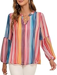 Womens striped tops for sale  Delivered anywhere in USA 