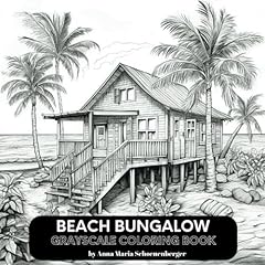 Beach bungalow grayscale usato  Spedito ovunque in Italia 