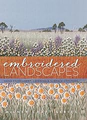 Embroidered landscapes hand for sale  Delivered anywhere in USA 