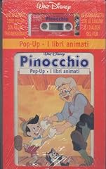 Pinocchio. con audiocassetta usato  Spedito ovunque in Italia 