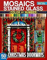 Christmas doorways stained for sale  Delivered anywhere in UK