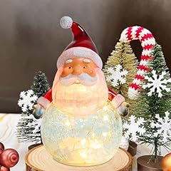 Christmas santa globes for sale  Delivered anywhere in USA 