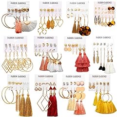 Pairs colorful earrings for sale  Delivered anywhere in USA 