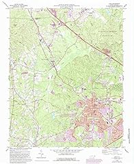 Yellowmaps cary topo for sale  Delivered anywhere in USA 