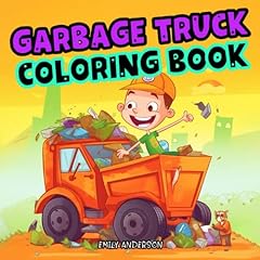 Garbage truck coloring for sale  Delivered anywhere in UK