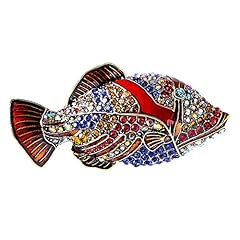 Vintage fish rhinestone for sale  Delivered anywhere in USA 