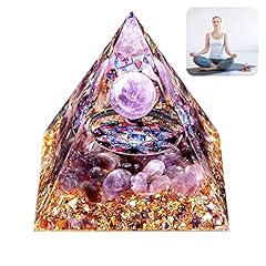 Pyramide orgonite amethyste d'occasion  Livré partout en France