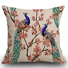 Smooffly peacock cushion for sale  Delivered anywhere in Ireland
