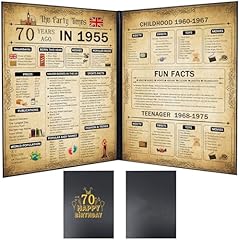 70th birthday gifts for sale  Delivered anywhere in UK