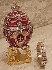 Lion faberge egg for sale  Delivered anywhere in USA 